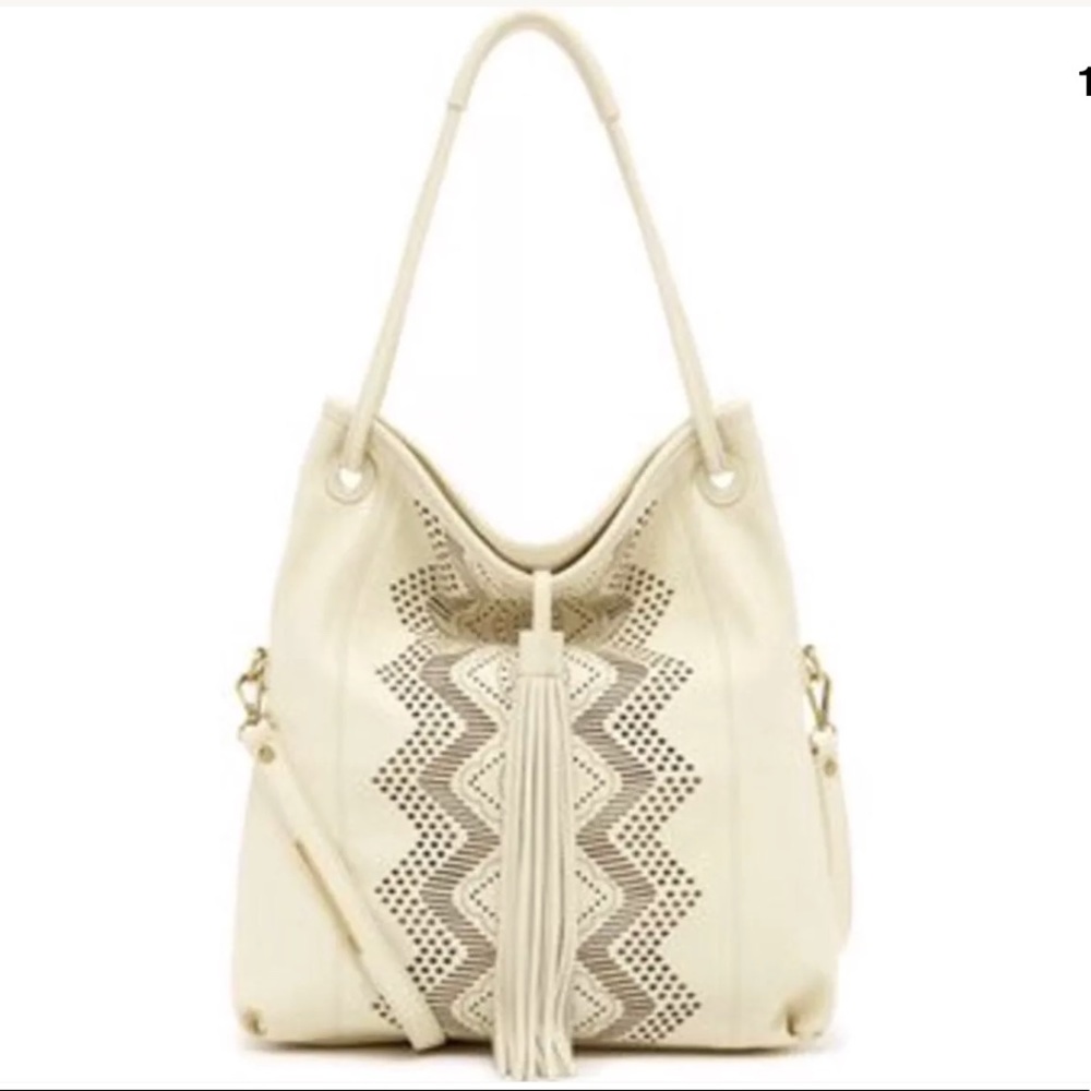 NWT ELLA MOSS CHANDELIER HOBO LEATHER SHOULDER Bag